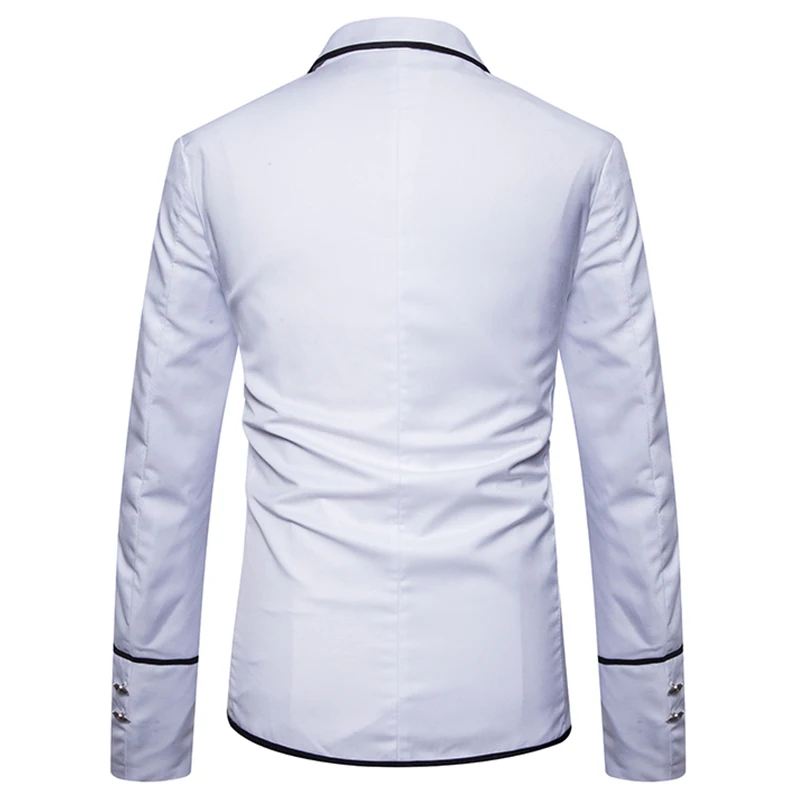 2018 New Arrivals Men Casual Suit Business Style Fashion Design Men's Long Sleeve Slim fit Suits Masculine Blazer Suits EU size