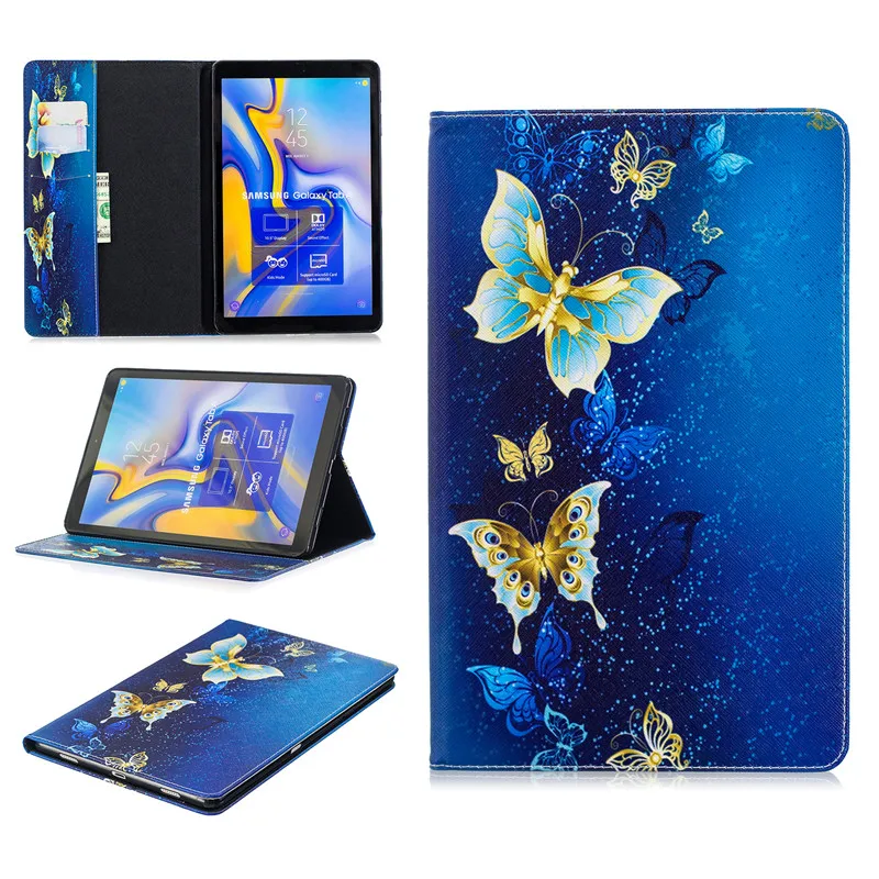 Откидной Чехол подставка для Samsung Galaxy Tab A 10 5 2018 SM T590 чехол планшета кожаный