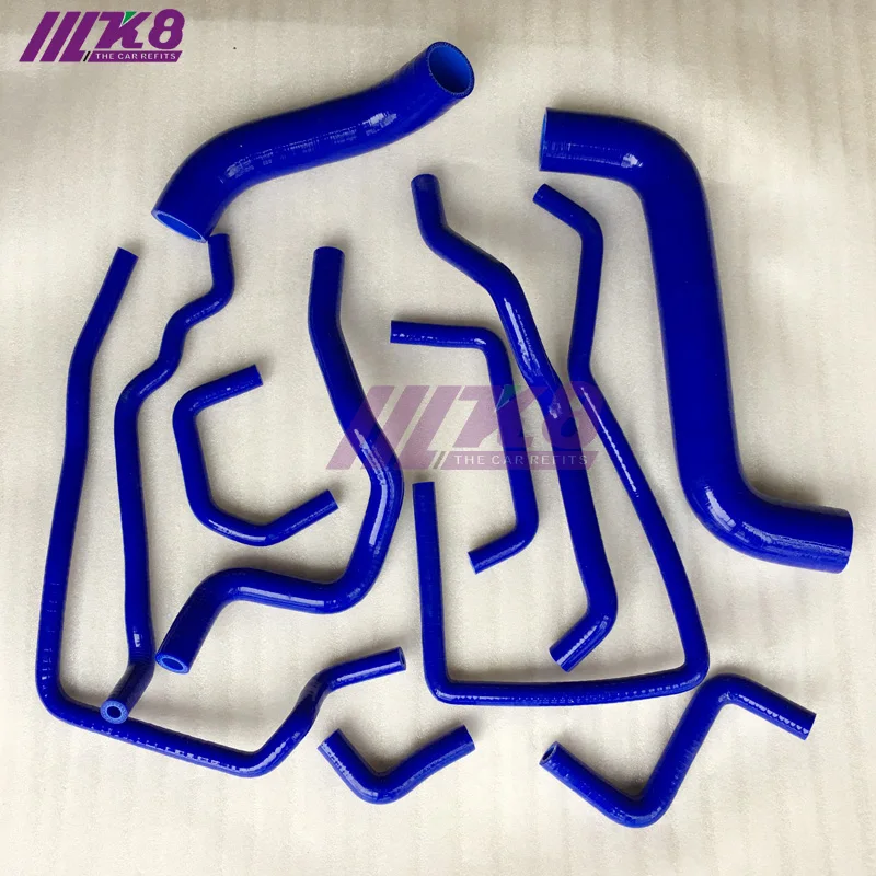 Комплект силиконовых шлангов радиатора для SUBARU IMPREZA WRX/STi GDA/GDB EJ207 00-07 (11 шт.)