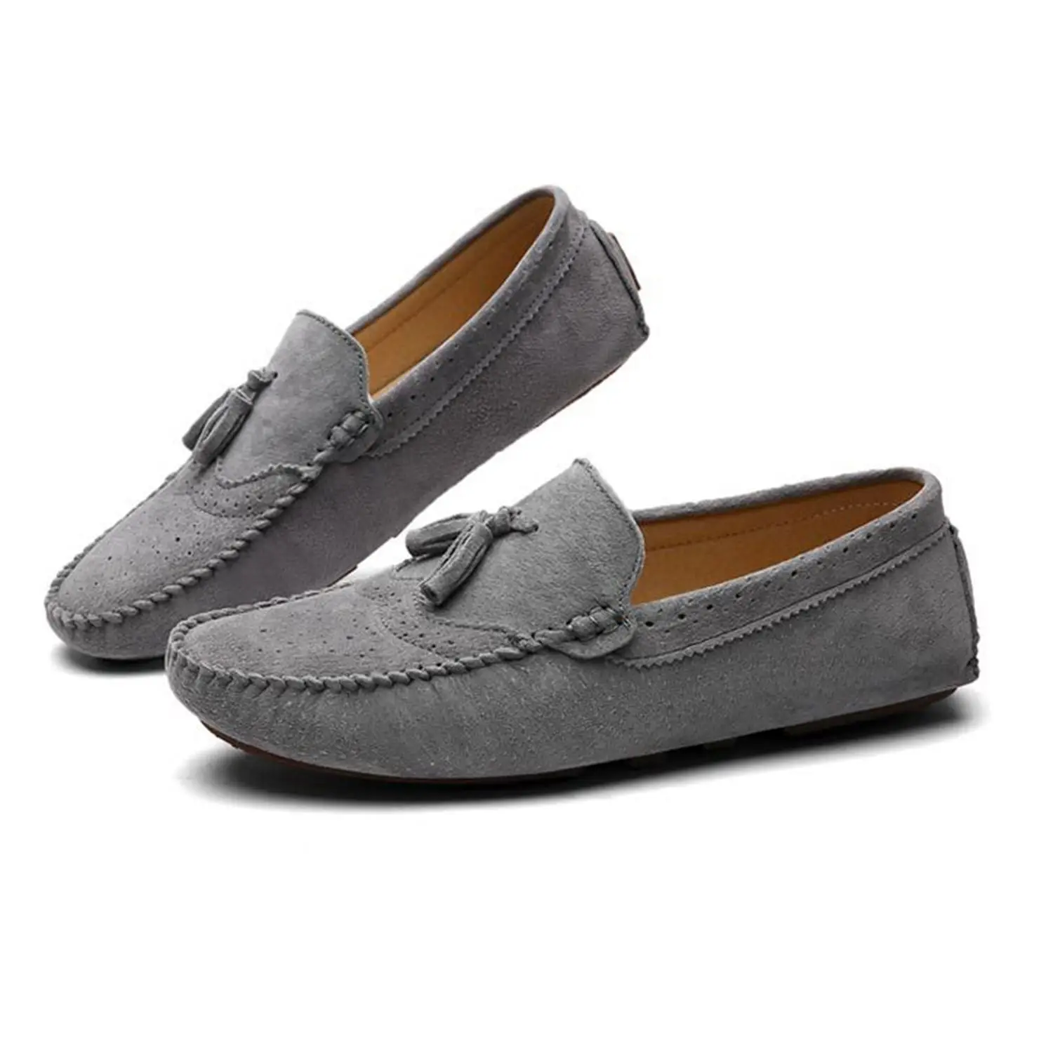 Aliexpress.com : Buy Casual Driving Shoes Genuine Leather Loafers ...