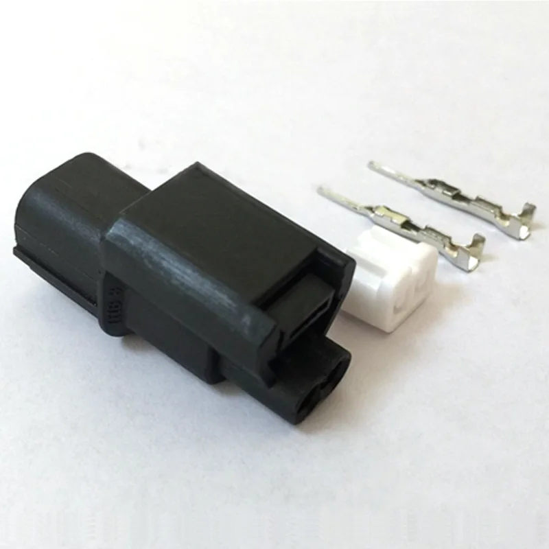 

100Kits HON2/OBD2 Fuel Injector Connector Plug Kits Fuel Injector Clip / CONNECTOR With Terminals+Seals