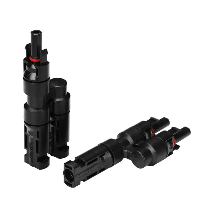 

1 Pair Solar Panel Cable Connector MMF And FFM Y Branch Connectors Splitter Coupler Wire Branch RV Accessories