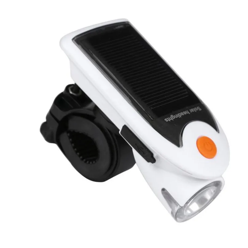 USB Solar charging bicycle light outdoor led light bulb USB Rechargeable Powerful bike lights 360 rotating lamp holder #2A30 (1)
