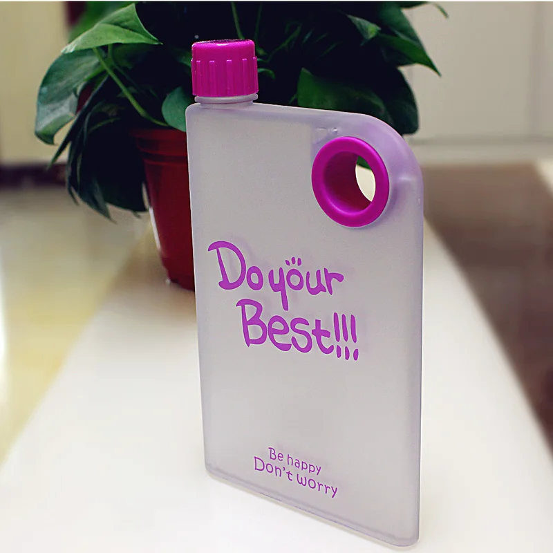 Water Bottle Notebook Bottle ForSports Climbing tour outdoornotebook