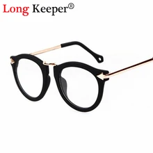Длинный Хранитель Горячая кошачий глаз очки для женщин Классическая оправа прозрачные линзы простые очки Брендовые дизайнерские очки de grau feminino