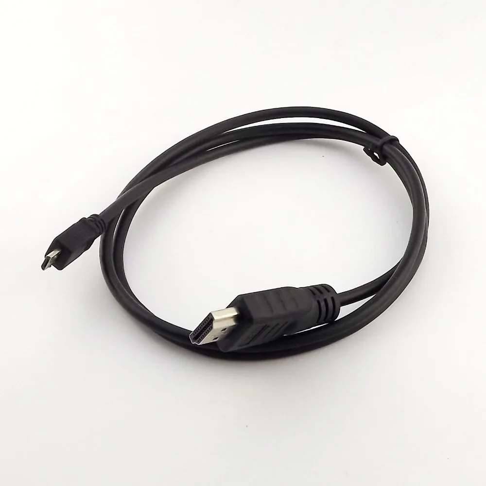 1 шт. м/3 фута Micro USB 2 0 штекер к HDMI Адаптер питания Соединительный кабель |