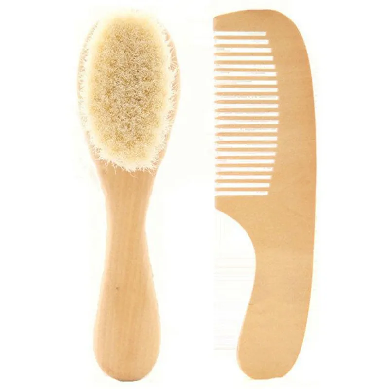 Buy Wooden Comb And Brush High Quality Baby Hairbrush Newborn hair