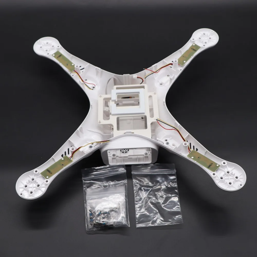100% оригинал DJI Phantom 3 Professional/корпус с корпусом нижняя верхняя и посадочная