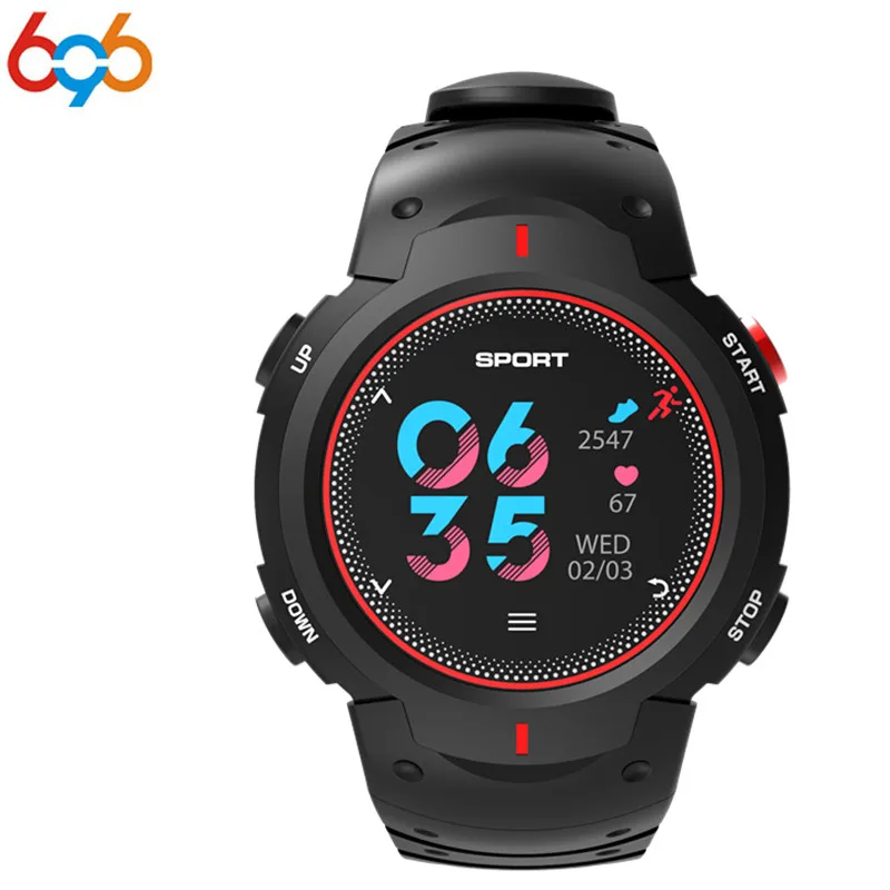 

696 F13 Smart Watch Waterproof IP68 NO.I Smartwatch Bluetooth Heart Rate Monitor Remote Camera Sports Wristband Nordic 51822