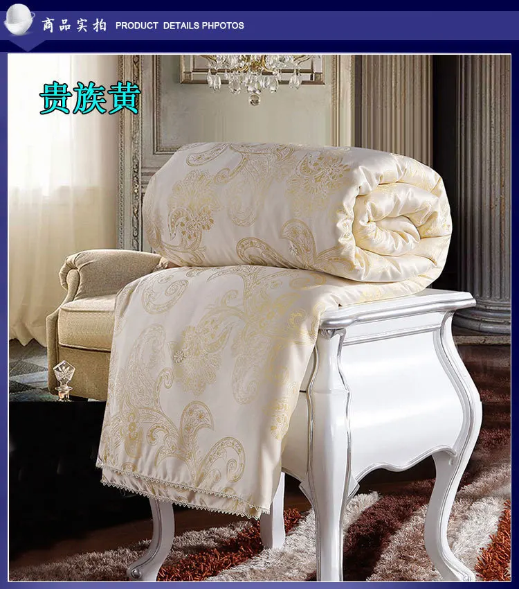 Высокое качество натурального шелка одеяло 1.5 кг 150*200 см Домашний текстиль летние одеяла quiltedtextiles