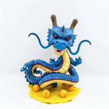 

Blue Love Thank You Dragon Ball Z Shenro Dragon wish PVC Figure 15cm Anime Hobbies Collectibles Model toy doll gift NEW