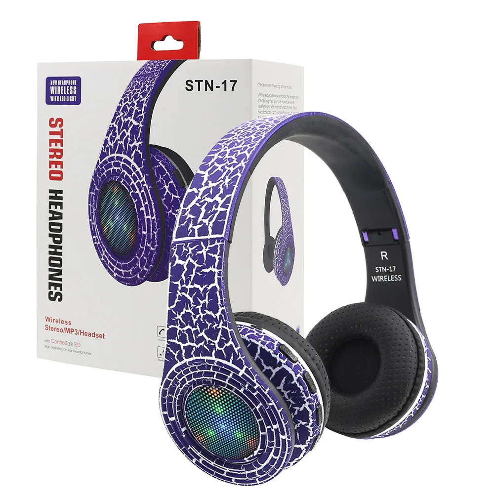 Беспроводные HiFi наушники с шумоподавлением Bluetooth 4 1 гарнитура Накладные