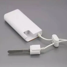 Защелка Противоугонная Сигнализация Дверной/оконный датчик/простой в использовании портативный световой сигнал Самозащита для безопасности корпуса