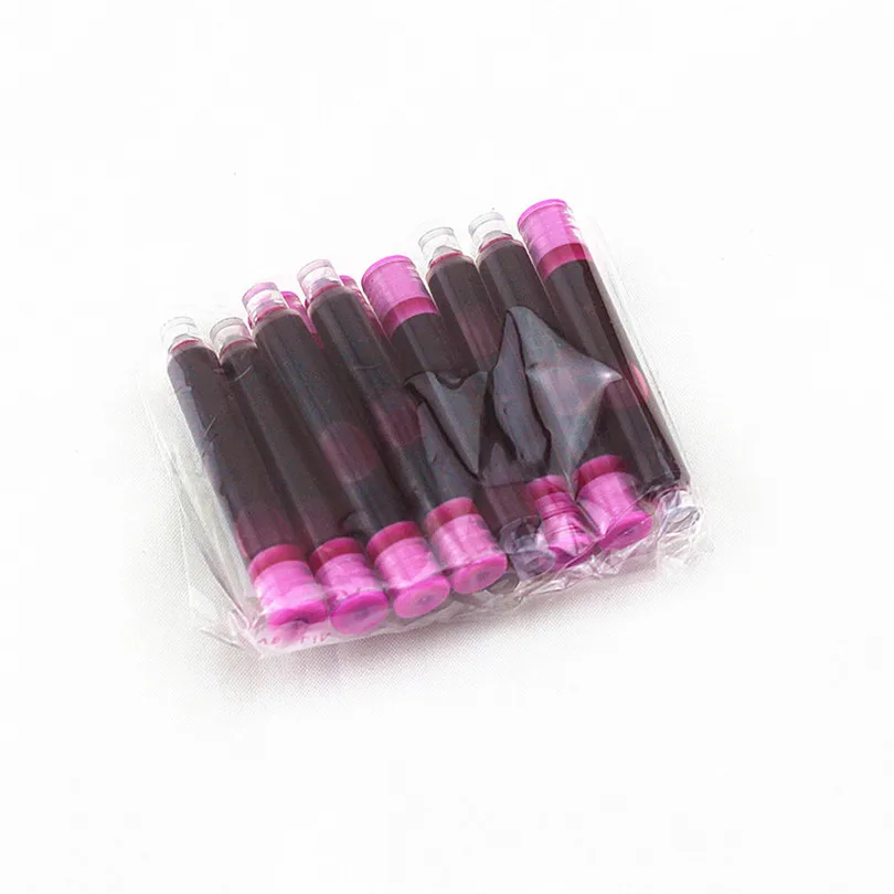 30pc Pink Fountain Pen Ink refill Converter Pump 3mm Cartridges Pen refillin Pen refill from