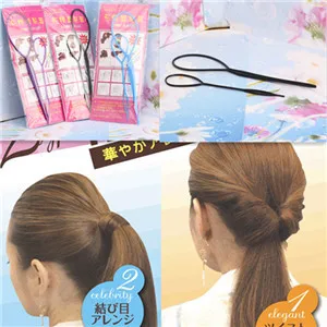 

M MISM 2pc=1set Lady Magic Hair Styling Multi Function Hair Accessories Tools Care Pattern Plate Portable Pull Hair Styling Pins