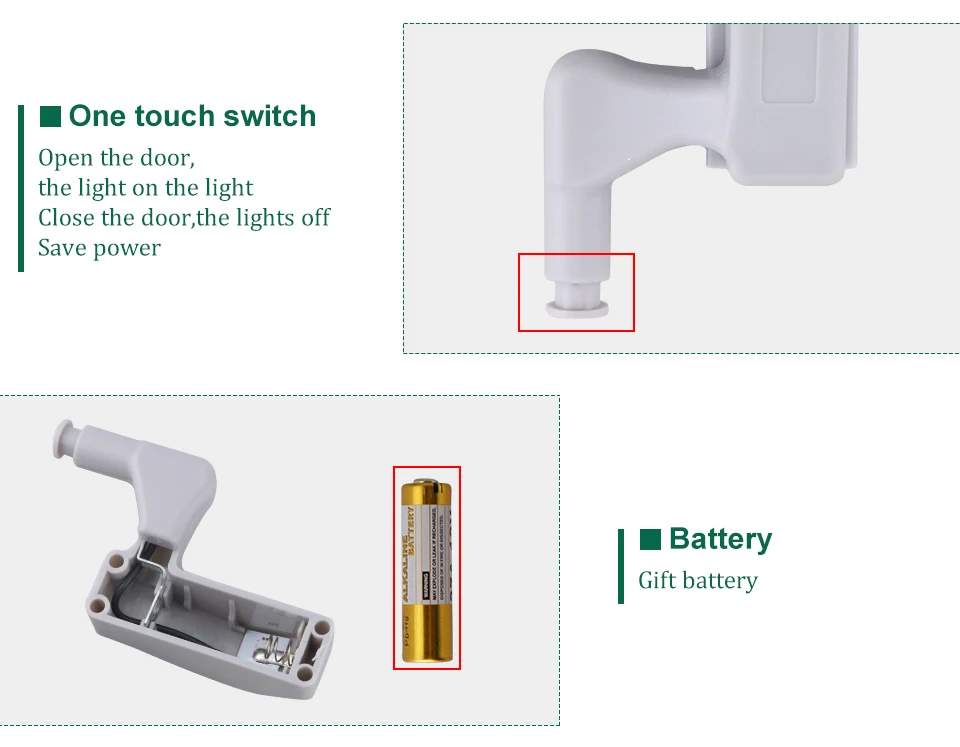 6 шт. внутренний шарнир светодиодный светильник с датчиком лампа система мини размер кухня спальня шкаф светильник в шкаф гардероб автоматическое ВКЛ/ВЫКЛ
