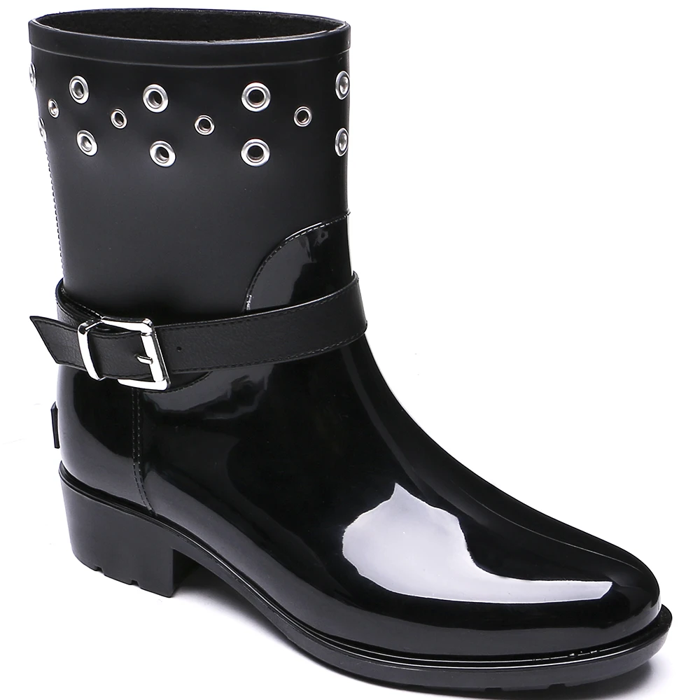 flat half boots
