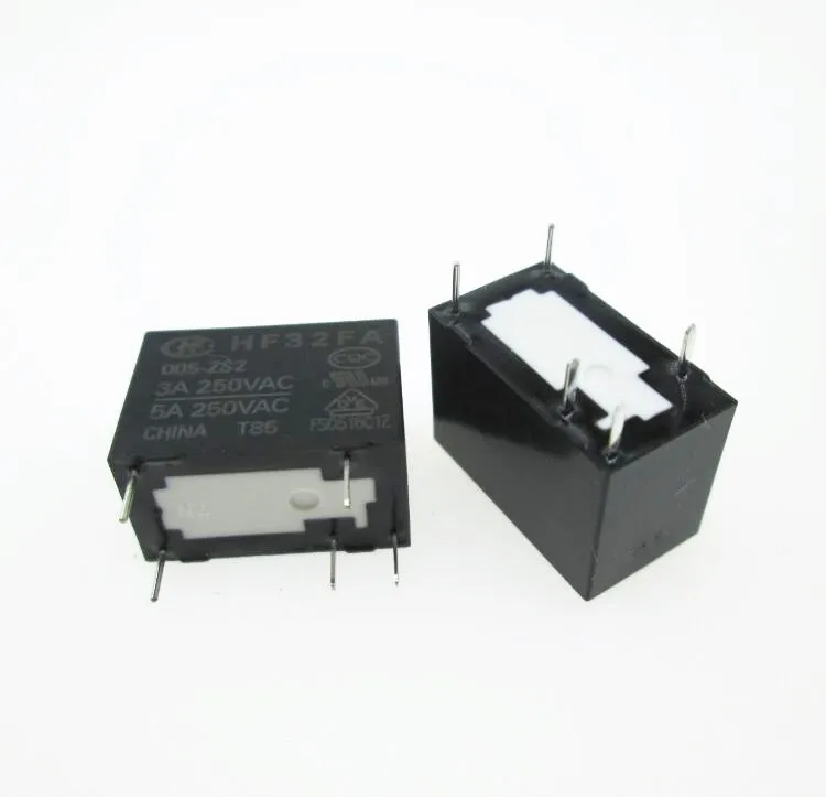 Горячая новинка 5V Реле HF32FA 005 ZS2 3A 250VAC 5VDC DC5V 5PIN|5pin relay|relay 250vacrelay 250v |