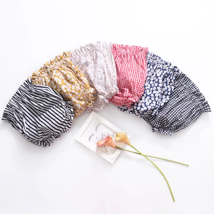 

2019 New Arrival Baby Cute Bloomers High Waist Floral Baby Shorts Pants Newborn Infant Boy Girl Summer Bloomers Pp Pants