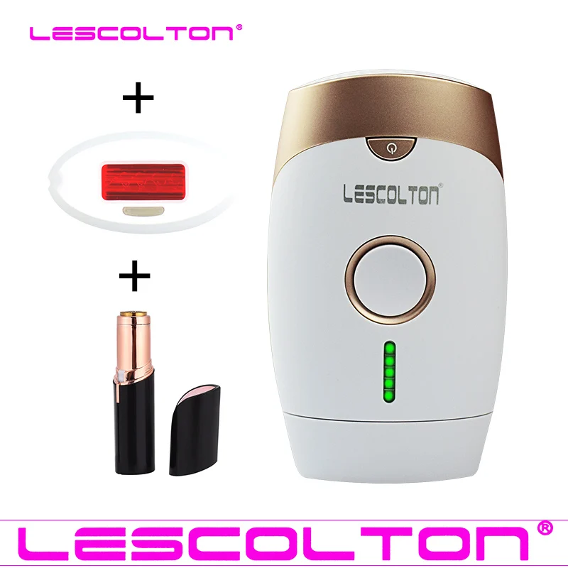 Lescolton 2в1 IPL лазерная Машинка для удаления волос лазерный эпилятор для удаления волос триммер для постоянного бикини Электрический depilador лазер - Цвет: Type2