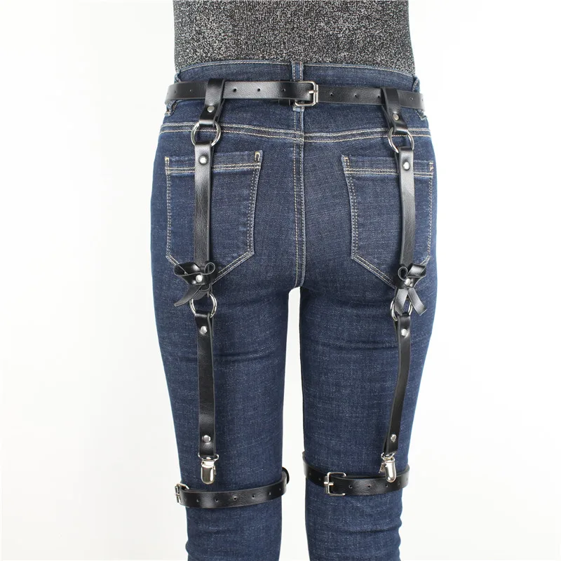 Leather Harness Garter Belt 5 Leather Harness Garter Belt 5