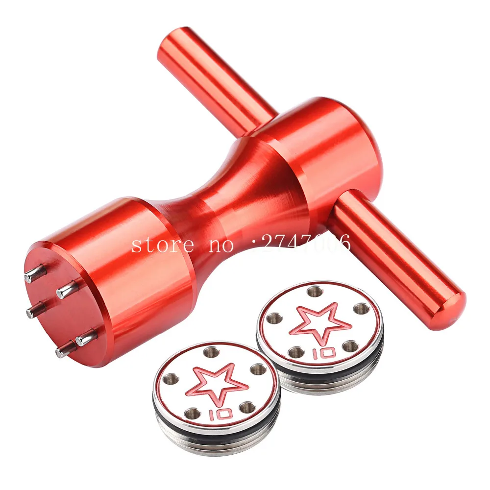 

2Pcs Custom Golf Putter Weights +One Red Wrench for Scotty Cameron Studio Select Star Weights Newport Weight Free Shipping