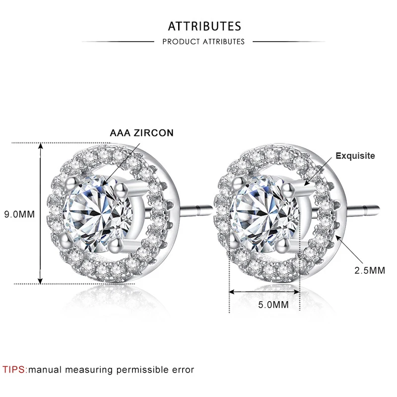 stud earrings wedding bridal jewelry  (7)