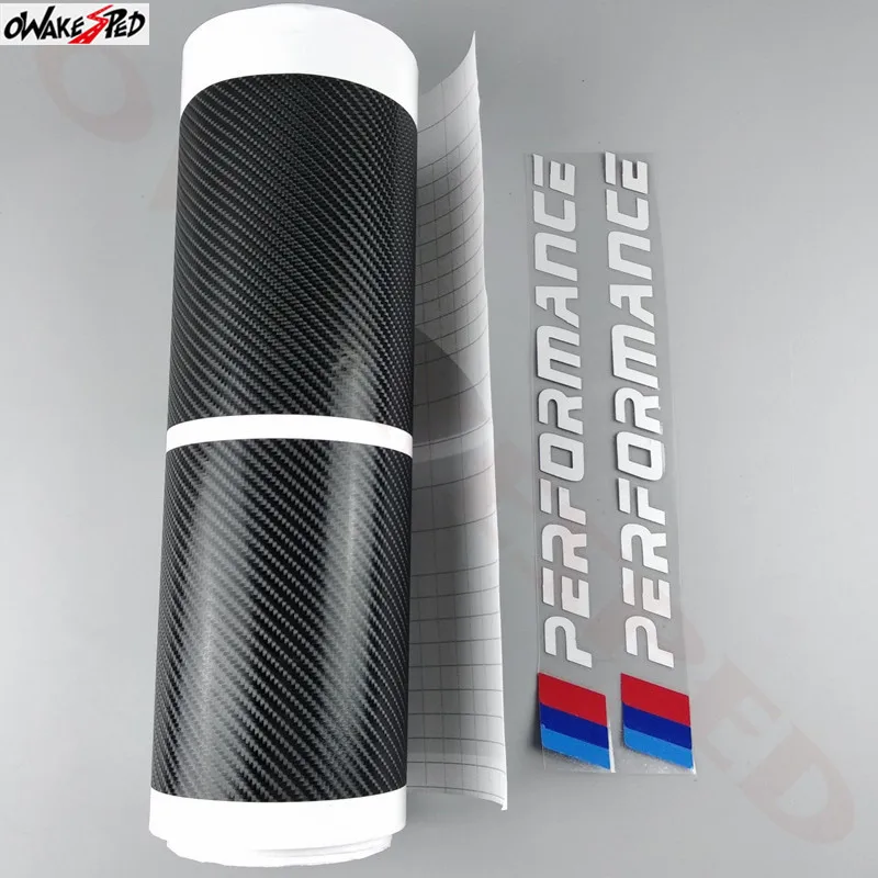  2pcs New Style M Performance Side Skirt Sill Stripe Decals Stickers For BMW 1 Series F20 F21 118i 1