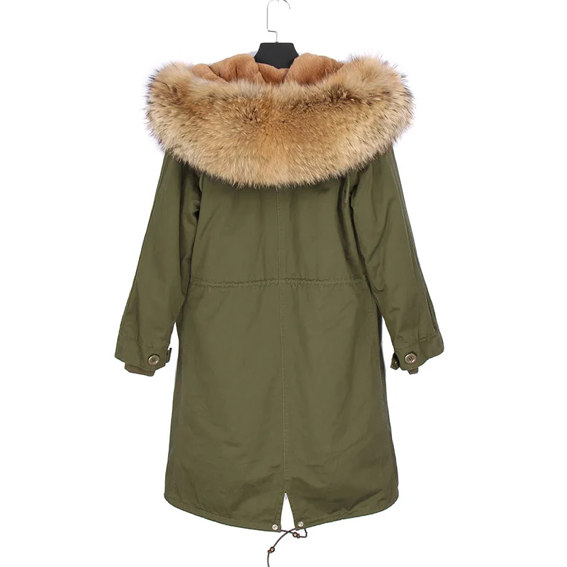 Casual c1 C2 Laveur c4 c7 Raton c3 Real Mode Veste Manteau Hiver Big c6 Collier Fourrure Tendance Femmes Parkas Femme c8 Épais Polaire c5 De Manchette Militaire Chaud Lâche 1nqEFzgf