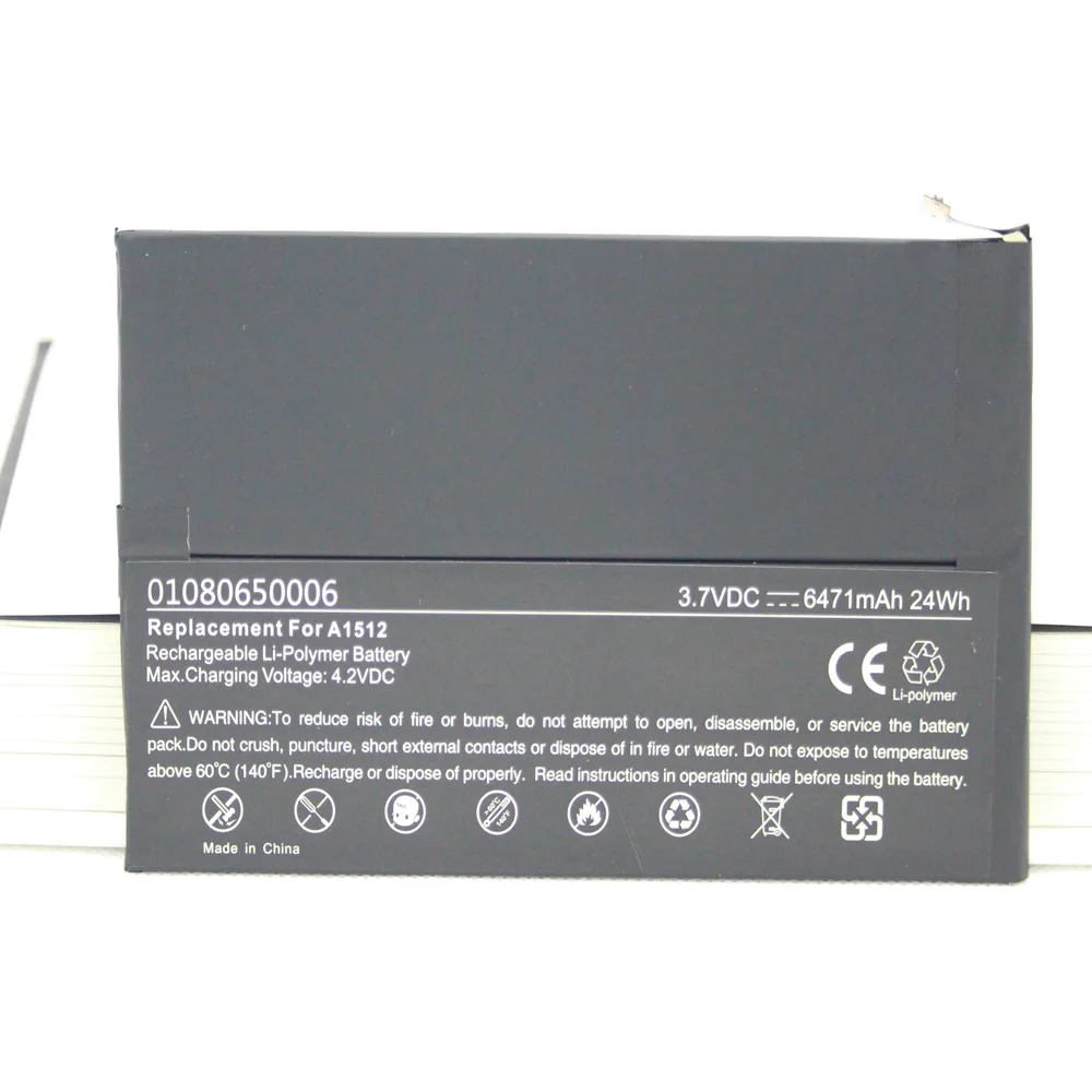 100% новая полная емкость 6471mAh a1512 батарея для ipad mini 2 Retina 3 A1489 A1490 A1491 A1599 батареи с