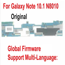 Глобальная прошивка, оригинальная материнская плата для samsung Galaxy Note 10,1 N8010, Wifi, материнская плата, материнская плата, плата за карты, гибкий кабель