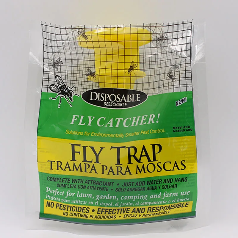 Сумка для Ловца Flycatcher дома и сада одноразовая ловушка ловушек мушек|Ловушки| |