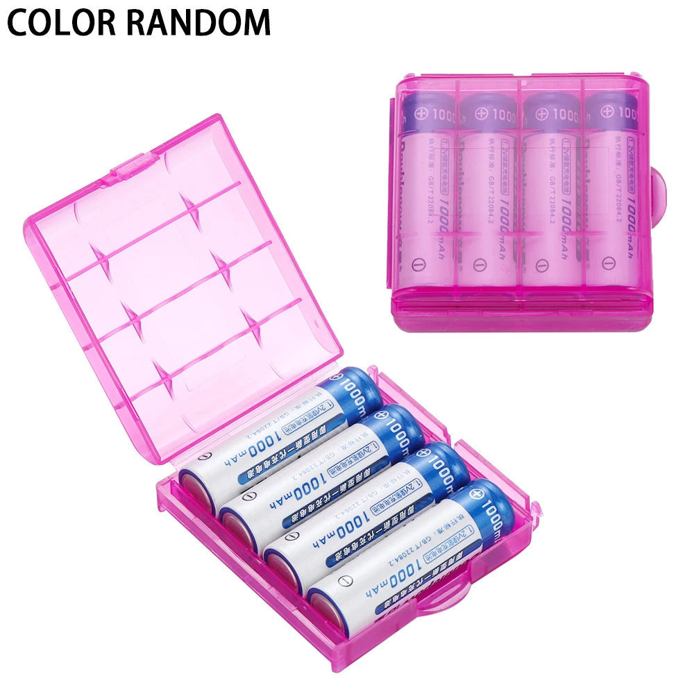

New Color Random! 3 Stytles Hard Storage Box Hard Plastic Battery Case Cover Holder for 18650 16340 Portable Batteries Container
