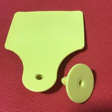 RFID 75*104*12 мм УВЧ коровы Ушные бирки RF пассивные cards100pcs/лот
