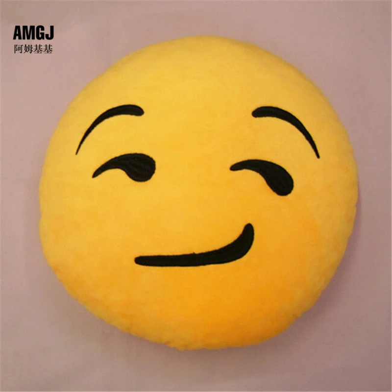 Emoji Boyun Yastigi Sari No 7 Cap 25cm 250gr Fiyati