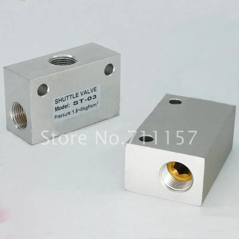 3/8 &quotbsp ST 03 пневматический шаттл клапан 3 позиционный 2 регулятор расхода O клапаны