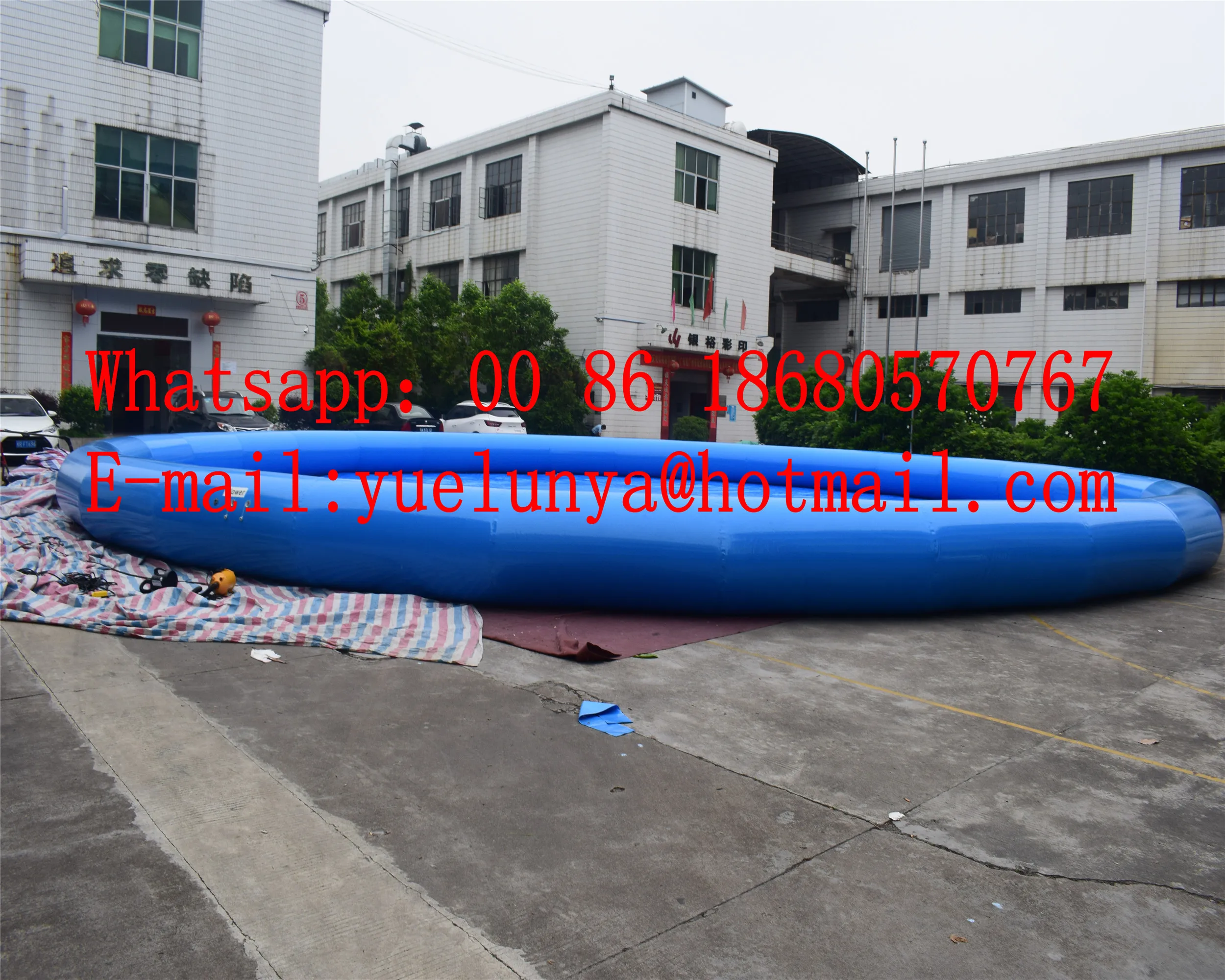 Китай, Гуанчжоу) завод прямой надувной горки/надувной бассейн, надувной бассейн, большой бассейн на заказ YLY-0115