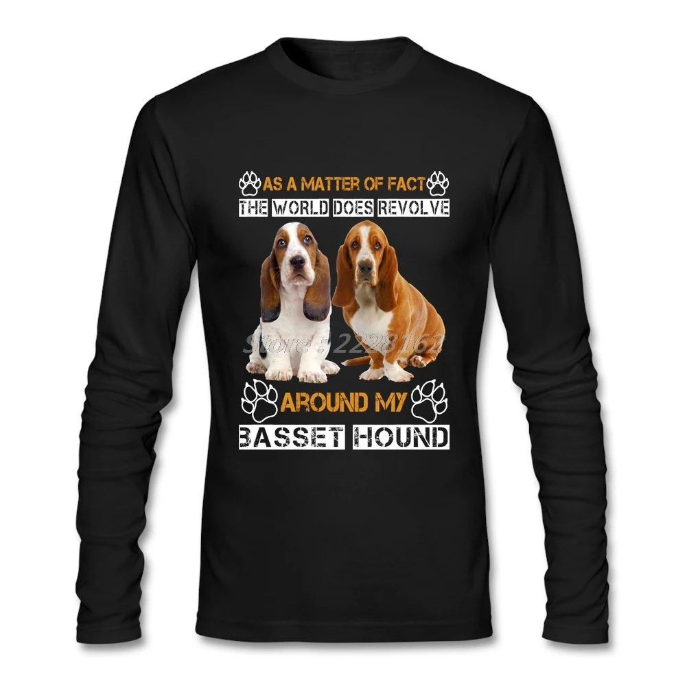 Buy Basset Hound T Shirts Men On Sale Funny Dog Tees Funky Creation Plus Size T