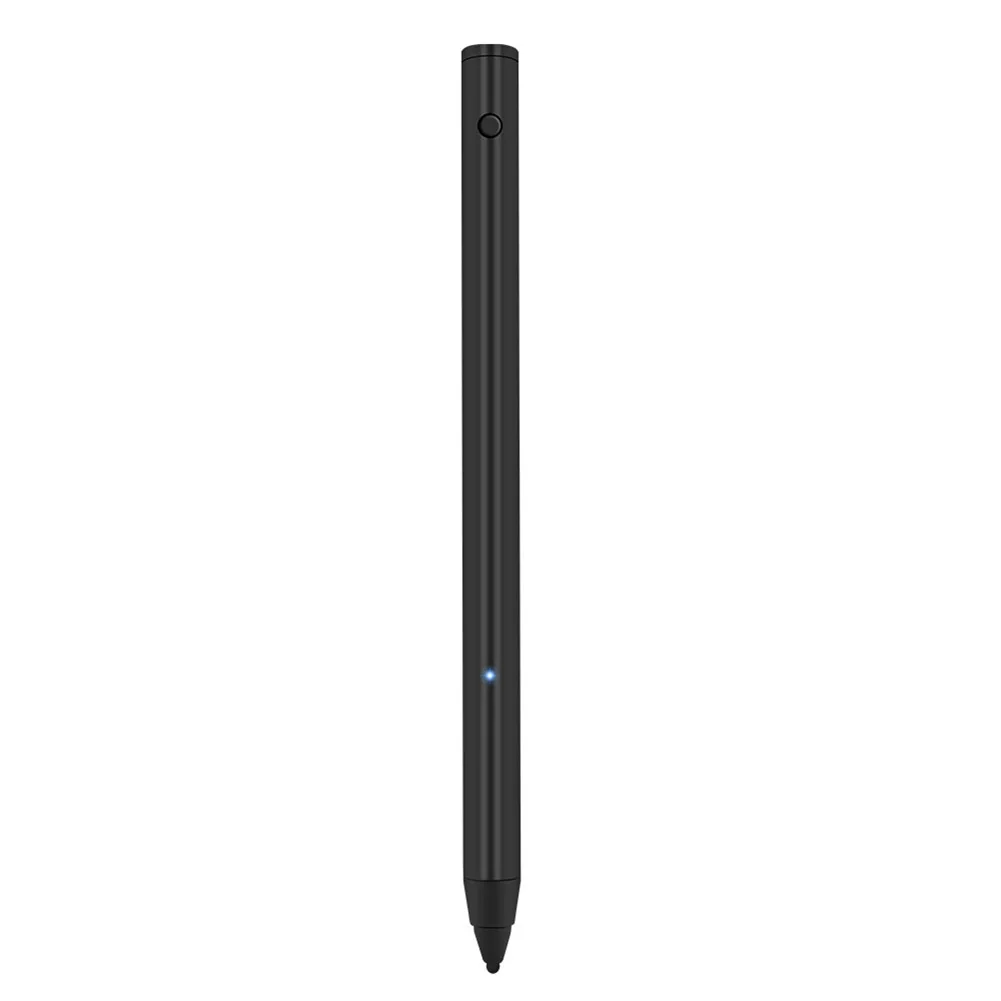 

Alumina Smooth Lightweight Tablet Sensitive Active Bluetooth Capacitive Stylus Compatible Black Handwriting Pen Metal