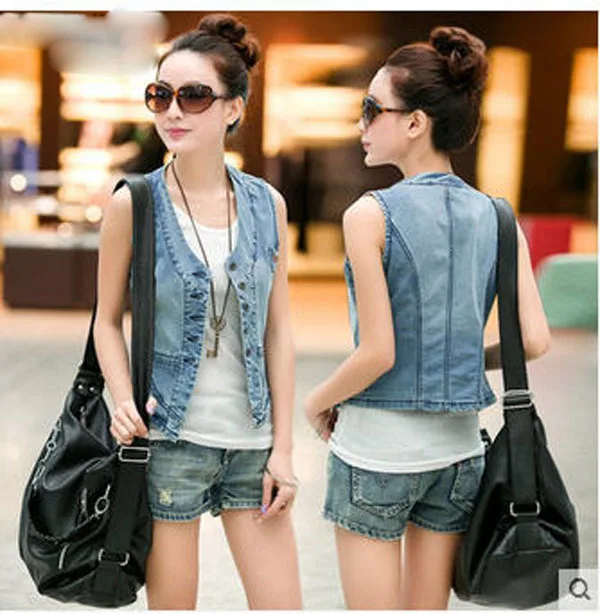 v neck denim jacket