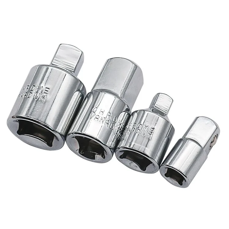 

Cocosoly 4pcs/set 1/4 3/8 1/2 Drive Socket Adapter Converter Reducer Air Impact Craftsman Socket Wrench Adapter Hand Tools Set