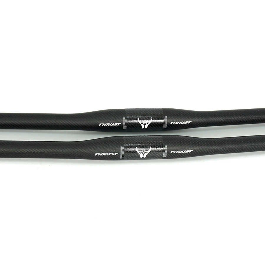 

THRUST mtb carbon handlebar 720mm 700mm 680mm Mountain Bicycle Hanlebar 31.8 Diameter Flat Riser Black 3k Matte Glossy For Bike