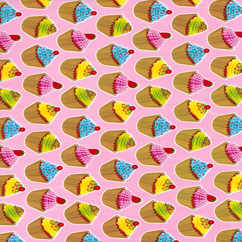 

CSCH496 0.5mX20m розовый Мороженое гидрографика пленка пленки для переноса рисунка со специальным активатором при помощи воды