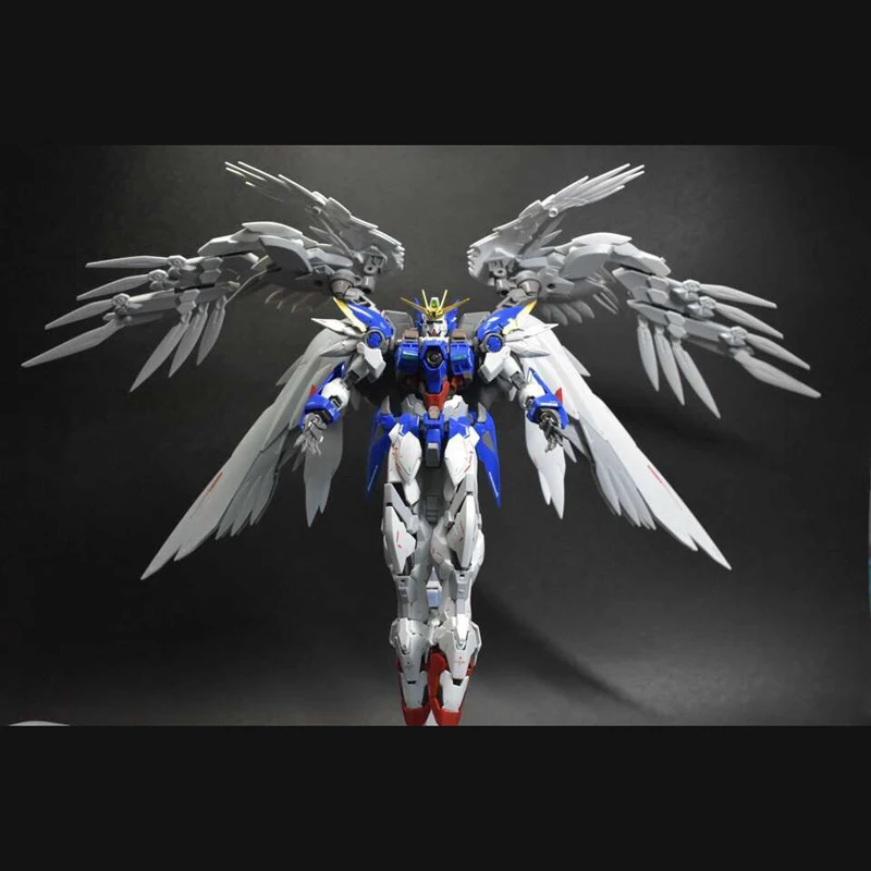 DRAGON_MOMOKO Molder Soul 1:100 MG HIRM Wing Wing Hair Angel Gundam Action Figure Kid Assembled Model Toy Out of Print Rare Spot