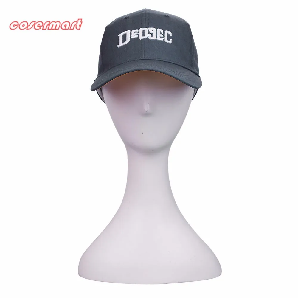 New Fashion Watch Dogs 2 Aiden Pearce Hats Light Blue Baseball Hats Cosplay Peaked Cap Halloween Christmas Gift (8)