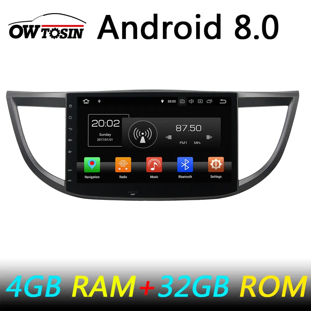 

Octa core Android 8.0/Quad Core Android 8.1 car dvd player for Honda CR-V CRV 2012 2013 2014 2015 Car Radio GPS Navi Bluetooth