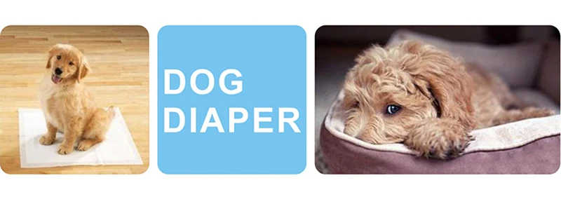 Мульти-Размер Подгузники для животных Супер Абсорбирующие подгузники для собак щенка подгузники Чистка домашних собак Underpads