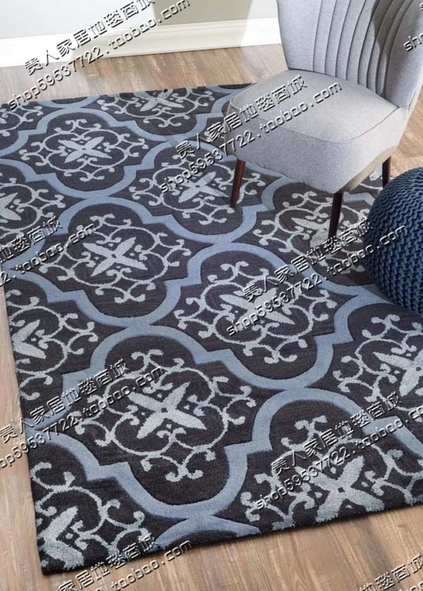 2016 new modern fashion handmade carpet, rugs of bedroom sitting room