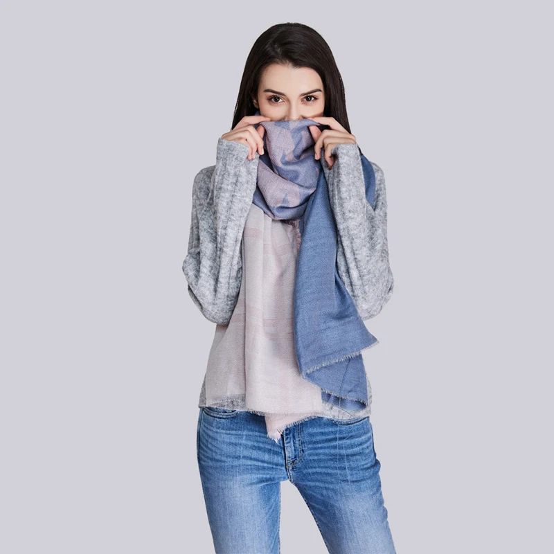 Модный женский кашемировый шарф, высокое качество, роскошный бренд, шарф из пашмины, шаль, зимние женские шарфы с кисточками, длинное одеяло
