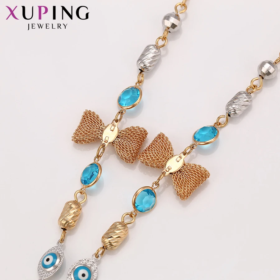 Xuping, модное ретро ожерелье, больше украшений, многоцветное покрытие, ювелирное изделие, Шарм для женщин, подарок на Рождество, день S69-41637